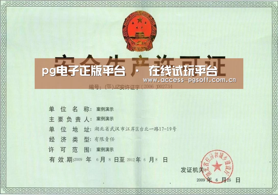 PG电子APP荣誉证书三(图1)